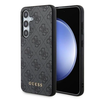 GUESS ETUI HARDCASE DO SAMSUNG GALAXY S24 S921 ZALEPKA 4G METAL GOLD LOGO