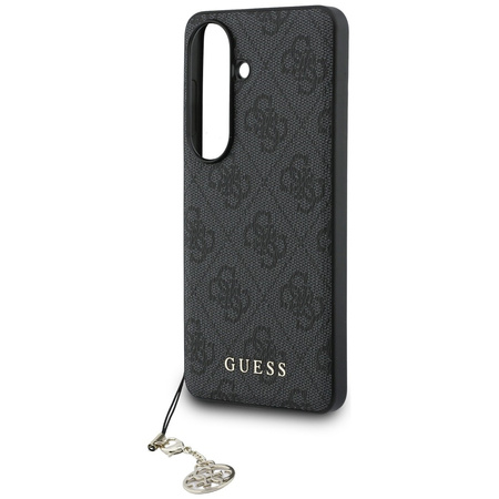 Etui Guess 4G Classic Logo Charm MagSafe do Samsung Galaxy S26 czarny