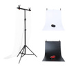 PULUZ ZESTAW STATYW DO MOCOWANIA TŁA FOTOGRAFICZNEGO 70X200CM Z 2 TŁA