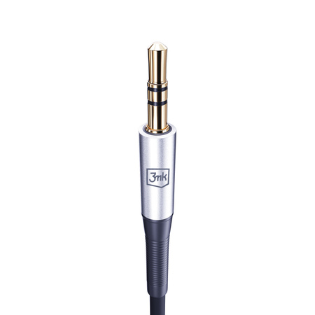 3MK KABEL AUX JACK 3,5 MM DO TELEFONÓW SAMSUNG XIAOMI WYSOKA JAKOŚĆ DŹWIĘKU