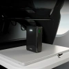 Powerbank SBS 20000 mAh 20 W z wbudowanym kablem USB-C i wyświetlaczem cyfrowym - czarny