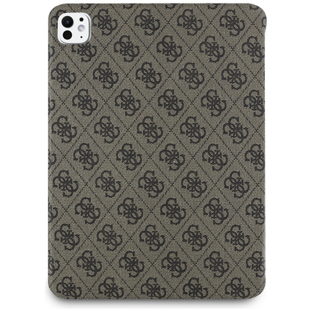 Guess GUFC11PM24PS4SGW iPad Pro 11 2024 brązowy/brown Magnetic 4G Big Logo