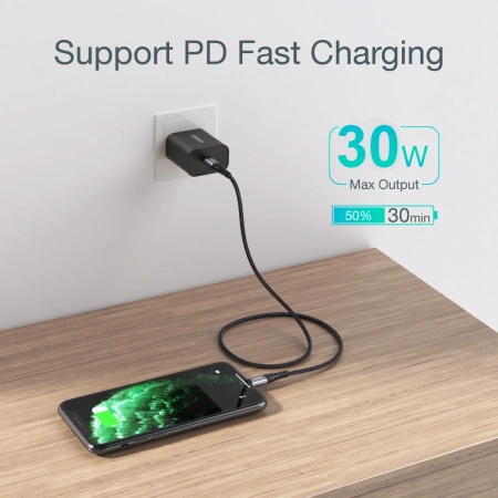 CHOETECH KABEL USB-C DO LIGHTNING DO IPHONE 12 13 14 15 480MB/S 1.2M MFI