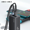 USAMS ŁADOWARKA SIECIOWA 65W PD 1XUSB-C 1XUSB DO TELEFONÓW IPHONE 12 13 14