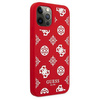 Guess GUHCP12LLSPEWRE iPhone 12 Pro Max 6,7" czerwony/red hard case Peony Collection