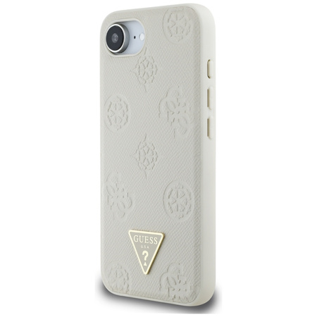 GUESS CASE POKROWIEC MAGNETYCZNY DO IPHONE 16E DO MAGSAFE Z LOGO TRIANGLE