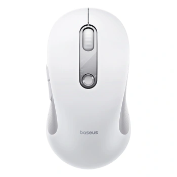 Mysz bezprzewodowa Baseus F02 ergonomiczna USB 2.4GHz - biała