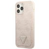 Guess GUHCP13LP4TPP iPhone 13 Pro / 13 6,1" różowy/pink hardcase 4G Triangle Logo Cardslot