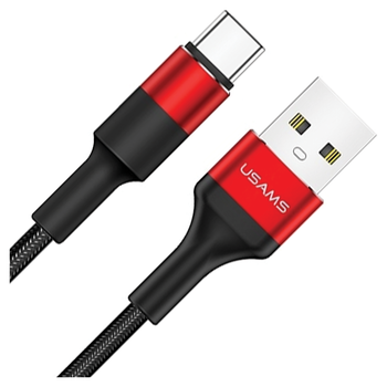 USAMS KABEL 2A USB-C DO TELEFONÓW 1,2M SZYBKIE ŁADOWANIE SAMSUNG HUAWEI