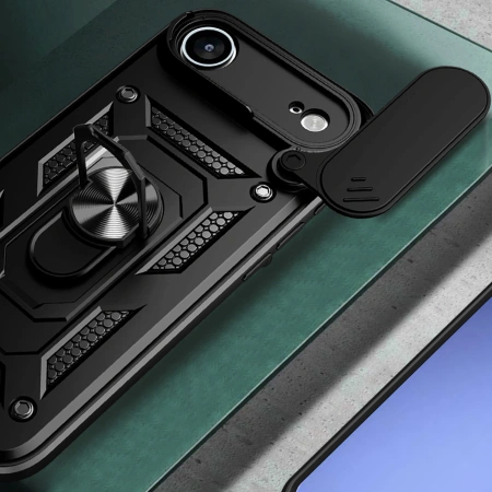 HURTEL ETUI HYBRID ARMOR CAMSHIELD DO IPHONE 17 AIR PANCERNE Z FUNKCJĄ