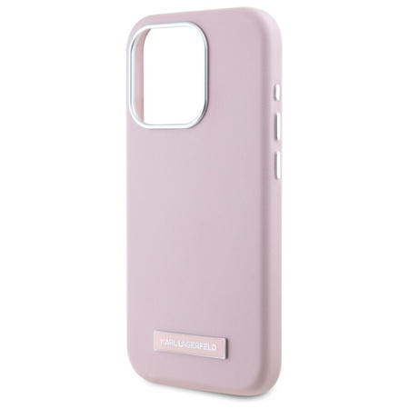 KARL LAGERFELD ETUI DO IPHONE 15 PRO 6,1 HARDCASE FW METAL PLATE DO MAGSAFE