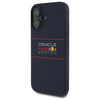 Red Bull RBHMP16S24SIHSRV iPhone 16 6.1 hardcase granatowy/navy Silicone Horizontal Logo MagSafe