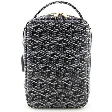 Torba Guess GUHBHGCFSEK Organizer - czarne GCube Stripe