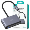 USAMS ADAPTER HUB 5W1 USB 3.0 USB-C DO WINDOWS MACBOOK TABLET SMARTFON
