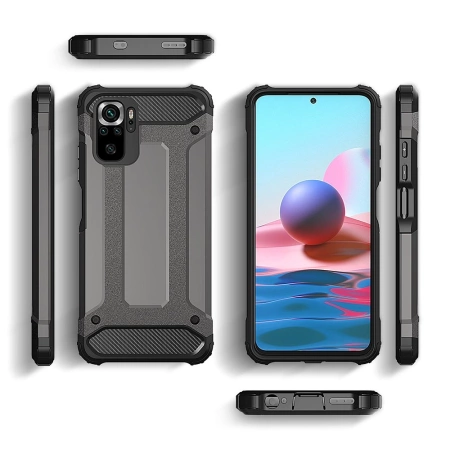 HURTEL ETUI HYBRID ARMOR PANCERNE POKROWIEC DO POCO X4 NFC 5G Z OCHRONĄ