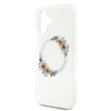 GUESS ETUI HARDCASE IML FLOWERS WREATH DO MAGSAFE DO IPHONE 16 PLUS 6.7