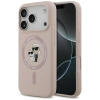 KARL LAGERFELD ETUI SILICONE KARL&CHOUPETTE RING MAGSAFE DO IPHONE 17 PRO