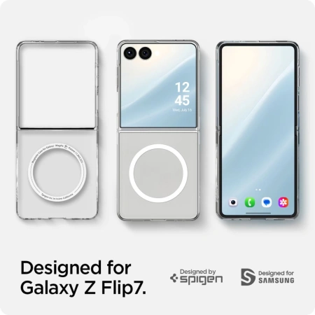 SPIGEN ETUI AIRSKIN MAGSAFE DO SAMSUNG GALAXY Z FLIP 7 PRZEZROCZYSTA