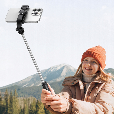 MCDODO KIJEK SELFIE STICK TRIPOD BLUETOOTH STATYW DŁUGI DO IPHONE SAMSUNG