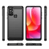 HURTEL ETUI POKROWIEC CARBON CASE ELASTYCZNE DO MOTOROLA MOTO G POWER 2022