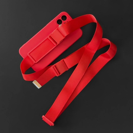 HURTEL ETUI ROPE CASE DO SAMSUNG GALAXY S21 5G Z ŁAŃCUSZKIEM I DŁUGĄ SMYCZĄ