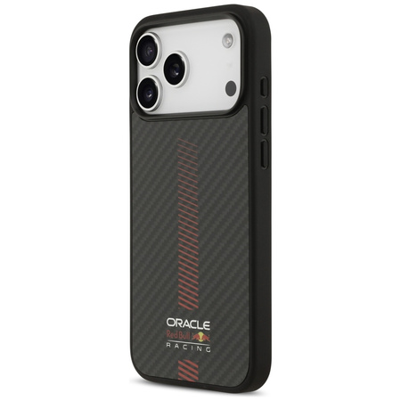 Etui Red Bull Kevlar Powerbar MagSafe do iPhone 17 Pro Max czarny