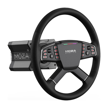 MOZA RACING KIEROWNICA CIĘŻAROWA DO PC Z SYSTEMEM FORCE FEEDBACK DLA GRACZY