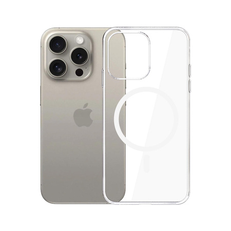 3MK ETUI CLEAR MAGCASE DO APPLE IPHONE 15 PRO MAX OCHRONA TELEFONU
