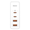 Baseus GaN2 Pro szybka ładowarka sieciowa 100W USB / USB Typ C Quick Charge 4+ Power Delivery biały (CCGAN2P-L02)