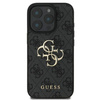 GUESS ETUI HARDCASE POKROWIEC CASE DO IPHONE 16 PRO BIG LOGO CZARNY
