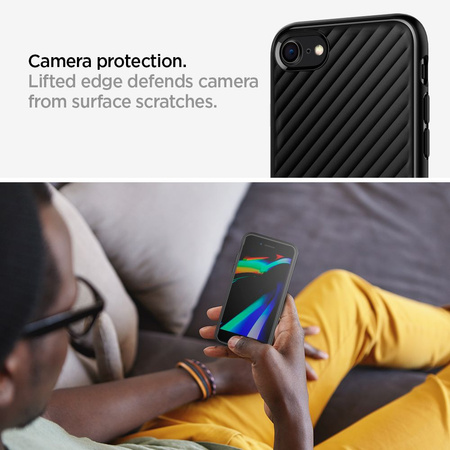 SPIGEN ETUI CASE DO IPHONE 7 8 SE 2020 2022 CORE ARMOR OCHRONNE MATTE BLACK