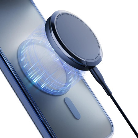 Apple iPhone 17 - 3mk Frosty MagCase Blue