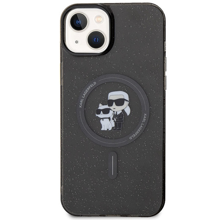 KARL LAGERFELD ETUI KLHMP15SHGKCNOK DO IPHONE 15 6.1 HARDCASE GLITTER