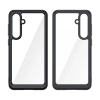 HURTEL ETUI DO SAMSUNG GALAXY S24 FE OUTER SPACE Z RAMKĄ ŻELOWĄ PROTEKCYJNE