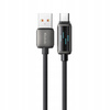 MCDODO KABEL USB-C SZYBKIE ŁADOWANIE DO SAMSUNG XIAOMI TYP C 6A 100W 1M LED