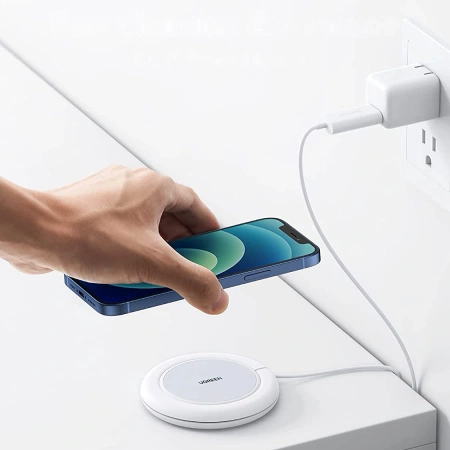 UGREEN ŁADOWARKA QI DO MAGSAFE 15W Z KABLEM USB-C DO IPHONE 12 13 14 15