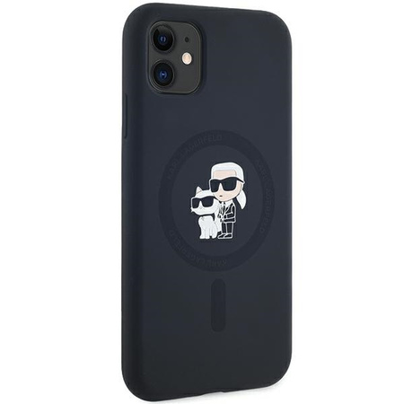 KARL LAGERFELD ETUI HARDCASE DO IPHONE 11 Xr 6.1 SILIKONOWE DO MAGSAFE