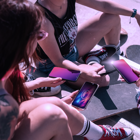 3MK SZKŁO HARTOWANE DO APPLE IPHONE 15 PLUS RAINBOW PRIVACY