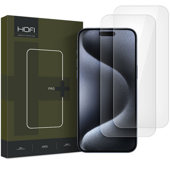 HOFI SZKŁO HARTOWANE GLASS PRO+ 2-PACK DO IPHONE 16 PRO MAX ŁATWE W MONTAŻU