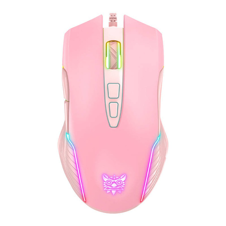ONIKUMA MYSZ GAMINGOWA CW905 DO PC PS4 XBOX ERGONOMICZNA Z LED RÓŻOWA Z DPI