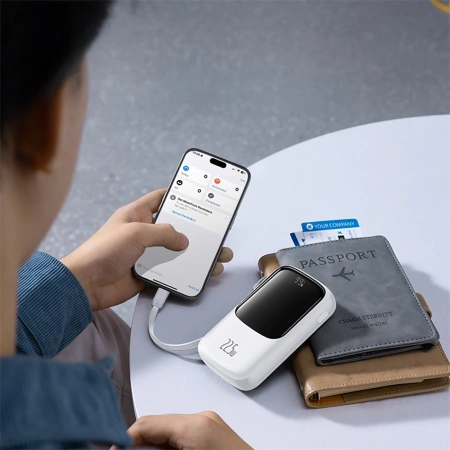BASEUS POWERBANK 10000MAH QPOW PRO+ DO TELEFONÓW 22.5W USB-C ENERGIA SZYBKA