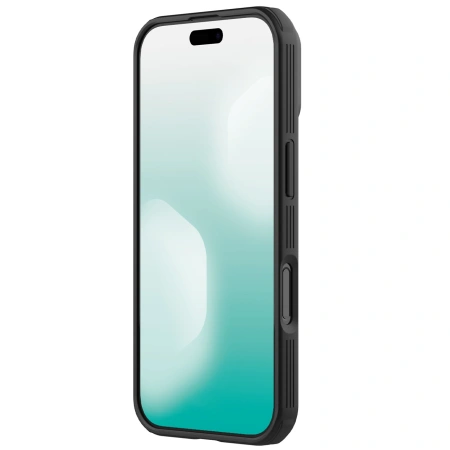 Etui Nillkin CamShield Pro kompatybilne z MagSafe na iPhone 17 Air - przezroczyste czarne