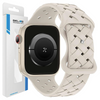 BELINE PASEK DO APPLE WATCH 42 44 45 49MM SILICONE WOVEN BEŻOWY OD
