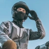 Kominiarka Wozinsky WKM-03B maska na twarz motocykl rower zimowa balaklava - czarna