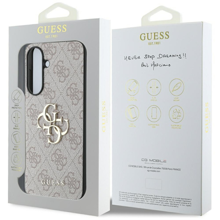 GUESS ETUI CASE BIG 4G LOGO CLASSIC DO SAMSUNG GALAXY A36 NA MAGNETYCZNY