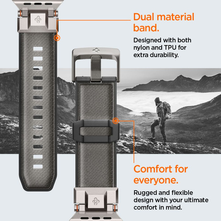 SPIGEN DURAPRO ARMOR SMYCZ DO APPLE WATCH 6 7 8 9 10 SE ULTRA 1 2 44 45 46