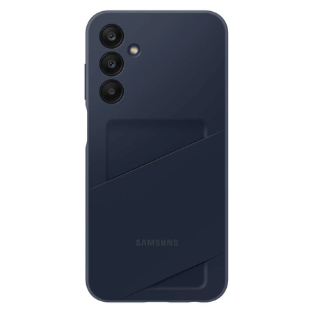 Etui Samsung Card Slot Case EF-OA256TBEGWW z kieszenią na karty do Samsung Galaxy A25 5G - czarno-niebieskie