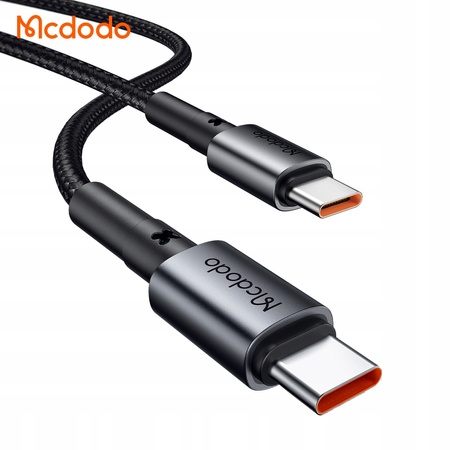 MCDODO SZYBKA ŁADOWARKA SAMOCHODOWA DO TELEFONU USB-C LED + KABEL USB-C 1M