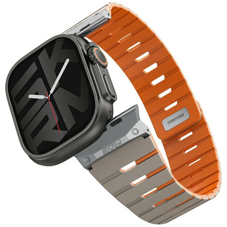 Pasek Skinarma Gemini do Apple Watch 49/46/45/44 mm szary