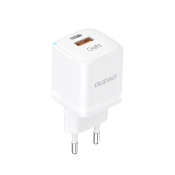 DUDAO ŁADOWARKA SIECIOWA GAN 33W PPS USB C/USB DO TELEFONÓW SZYBKIE